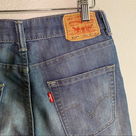Levi’s 514 Slim Straight Boys 14 Reg - Picture 8 of 10